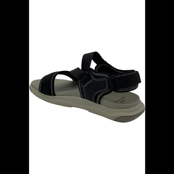 Earth Origins Adjustable Comfort Sport Sandals Vivvy Black - Wide - Picture 2 of 3